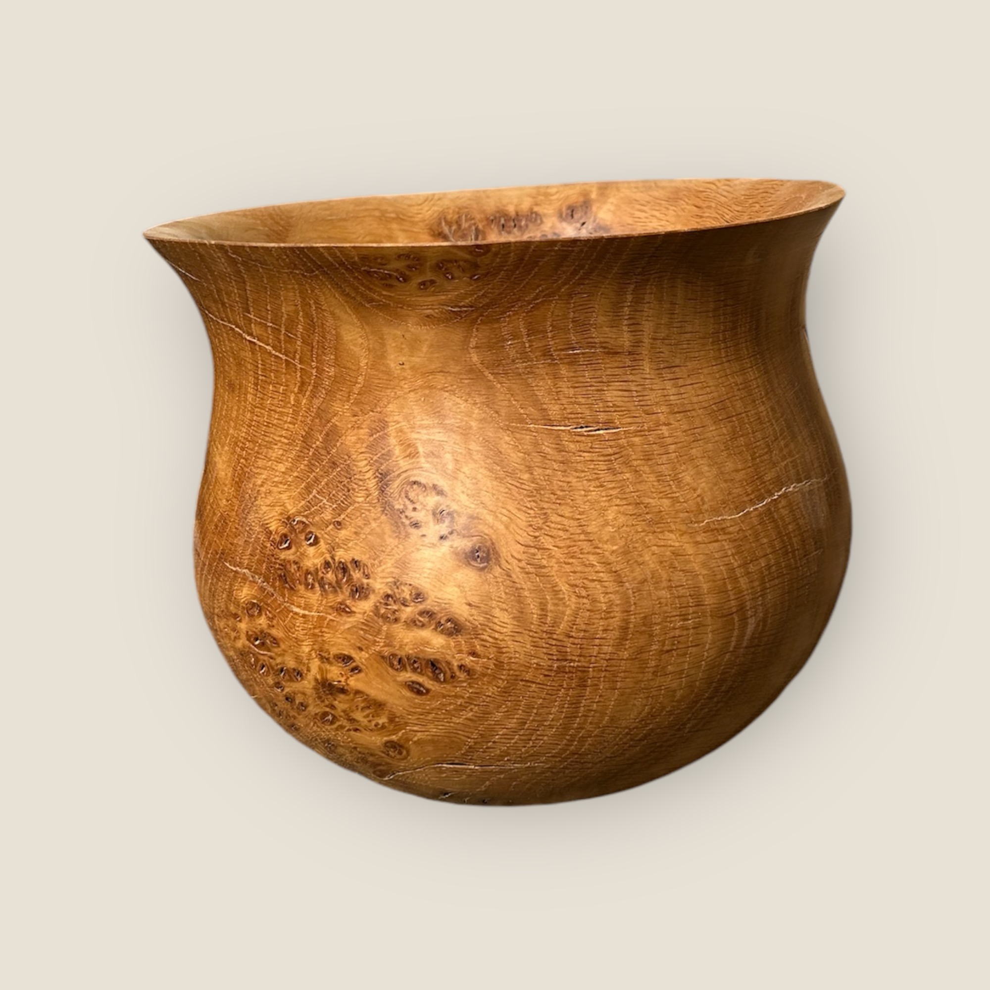 Oak Burr Bowl