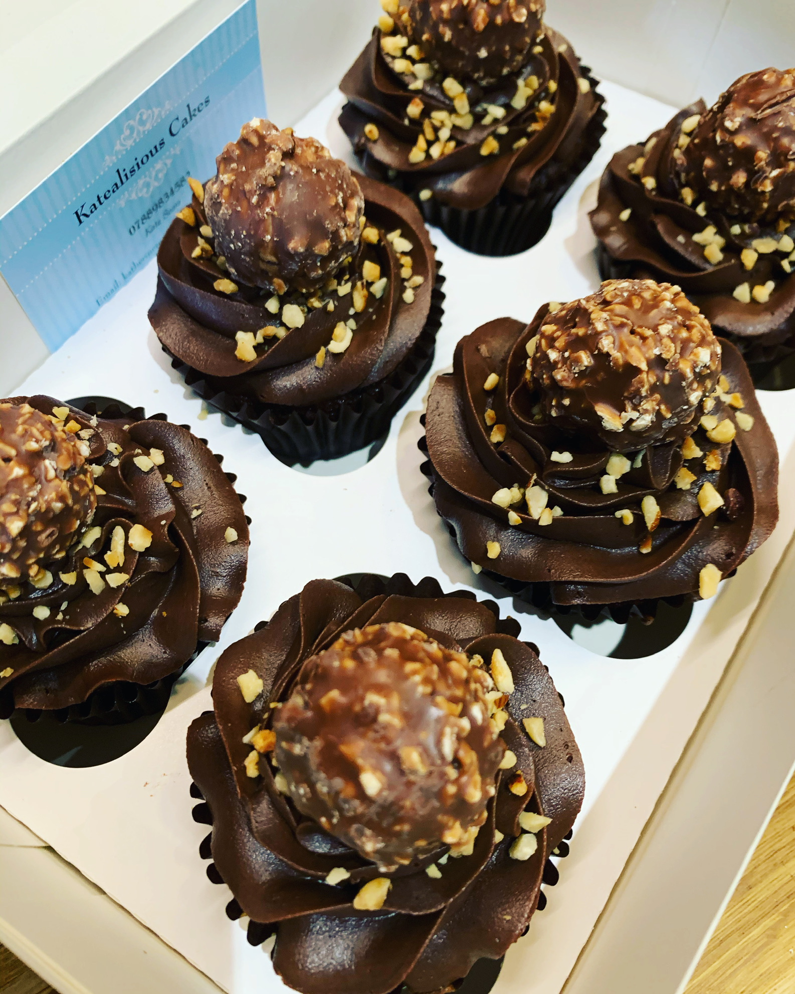 Ferrero Rocher Cupcake