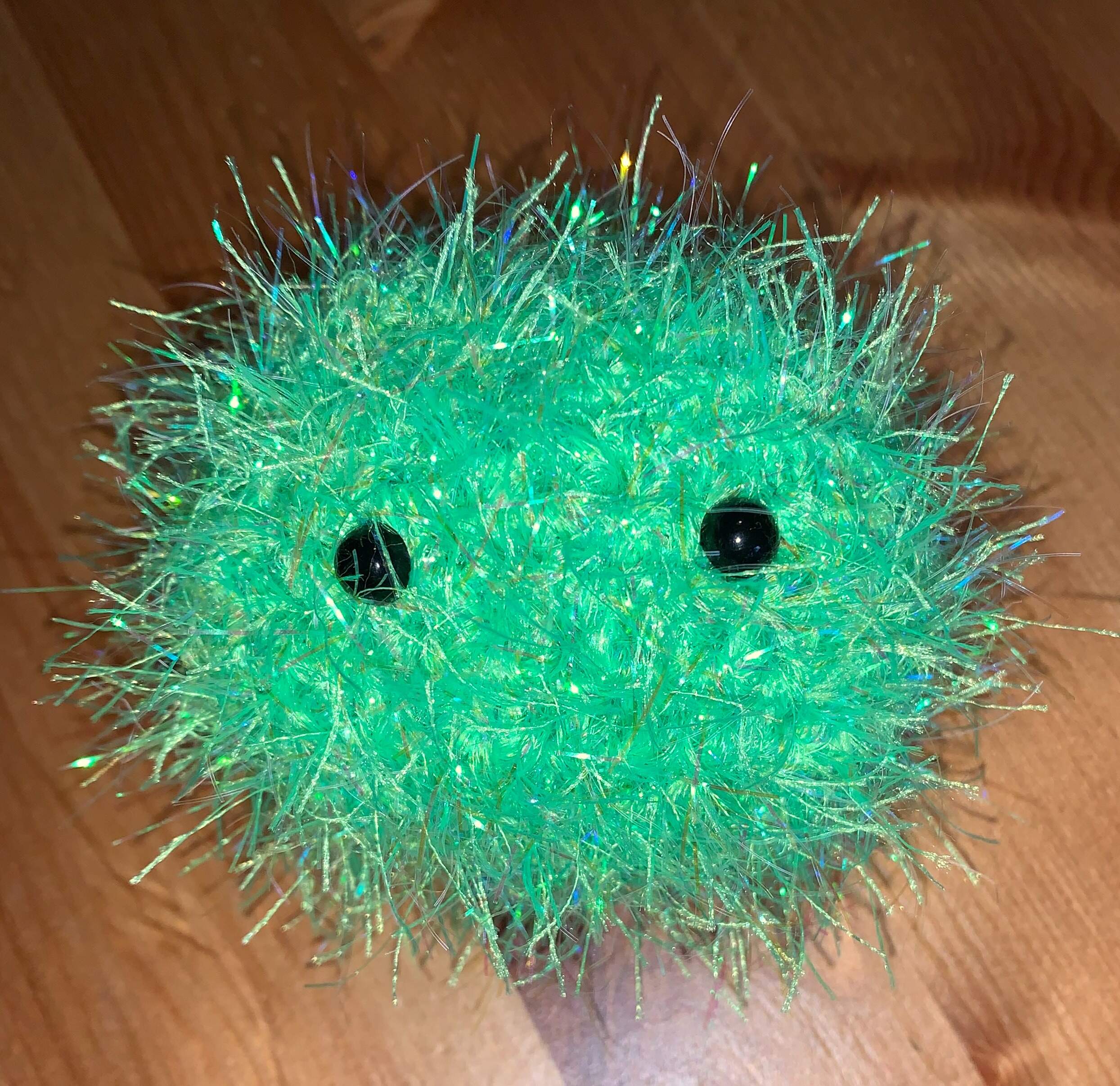Crochet worry monster