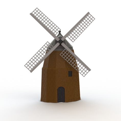 A specific windmill was designed in some cases, for instance Tysoe windmill