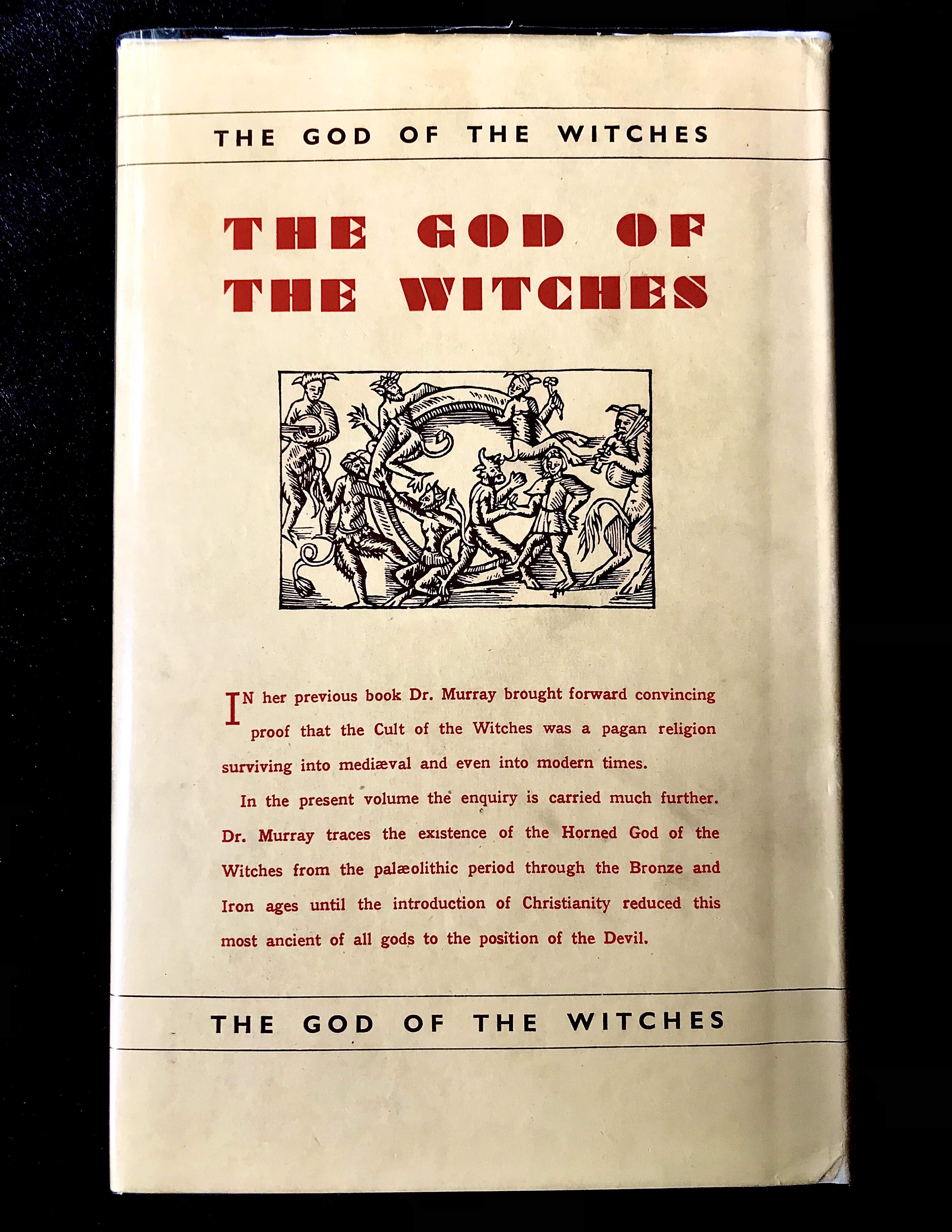 The God Of The Witches by Margaret A. Murray