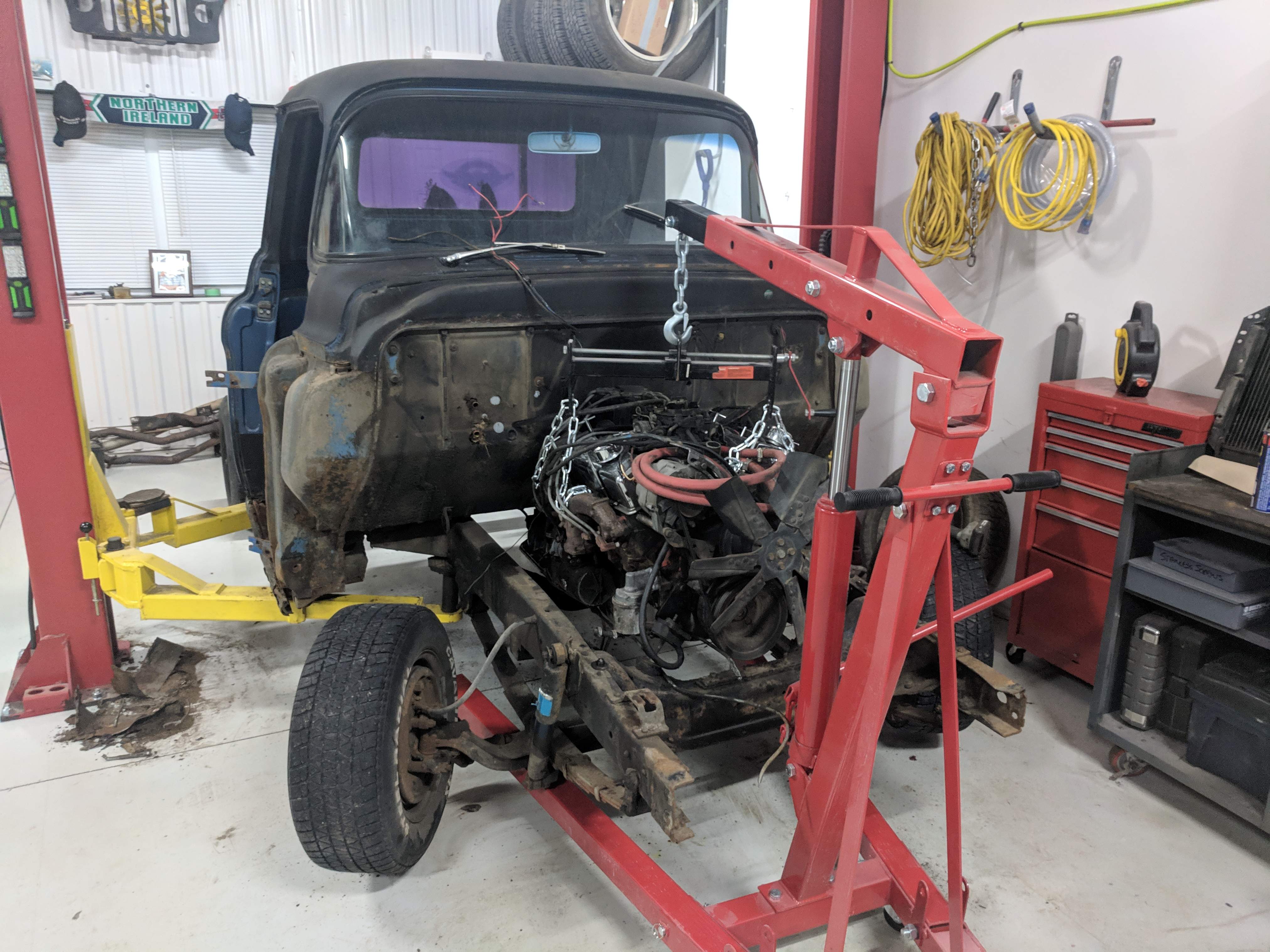 Tear Down Engine Removal  - Jan 6th 2019