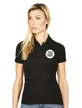 10x Ladies Branded - Printed or Embroidered Polo Shirts