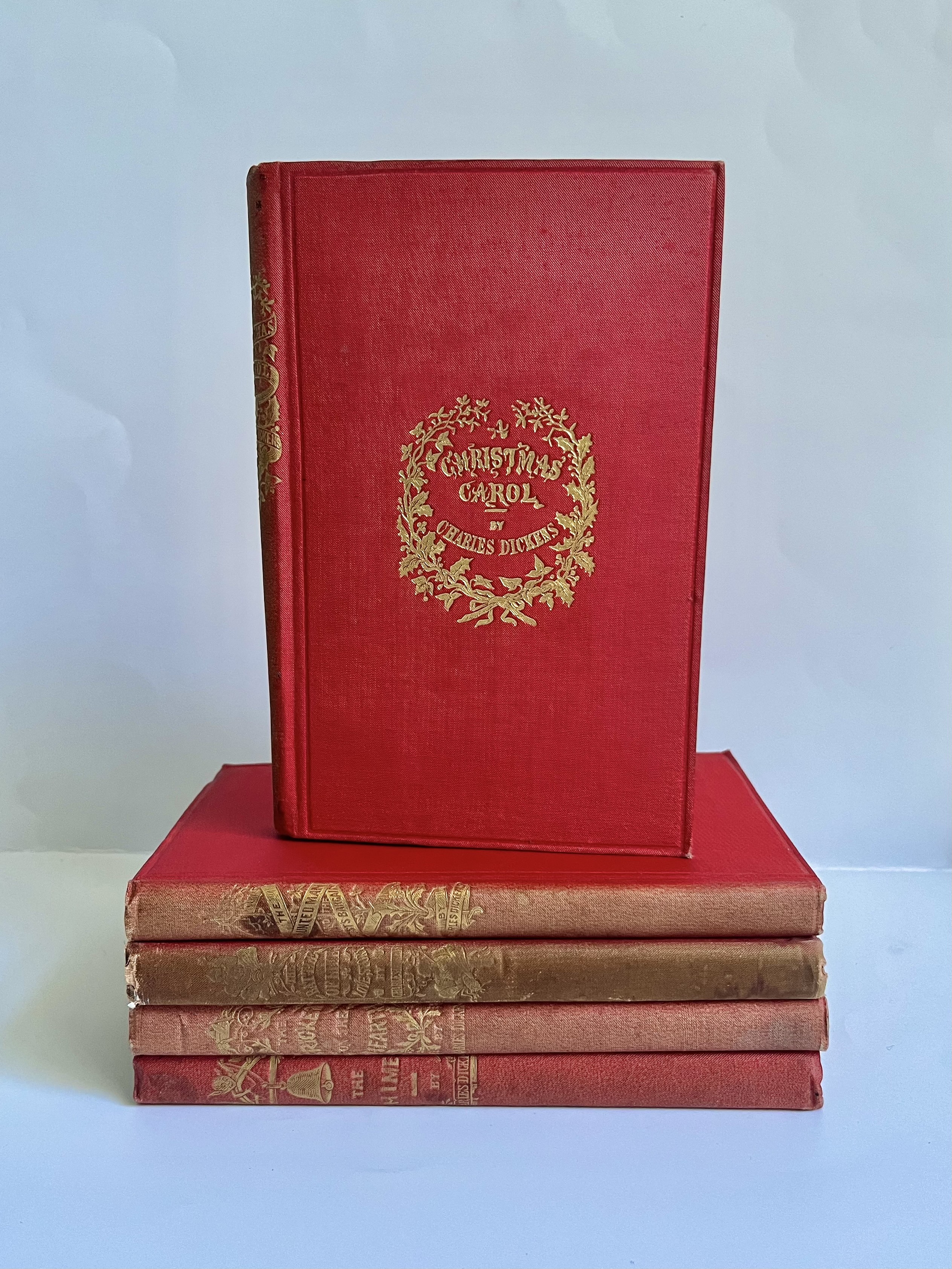 The Christmas Books In Five Volumes by Charles Dickens