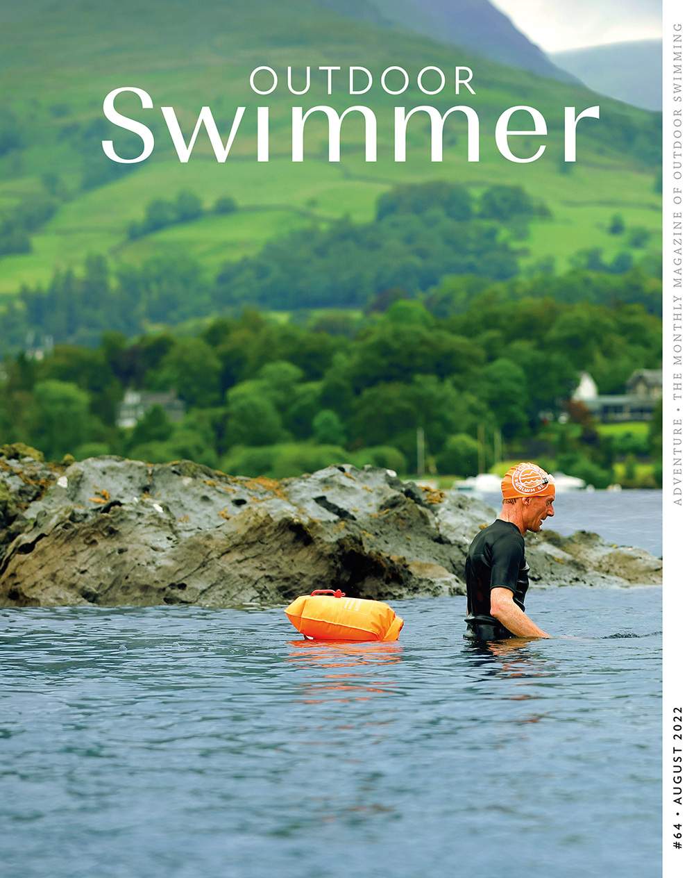 Magazine cover for Outdoor Swimmer