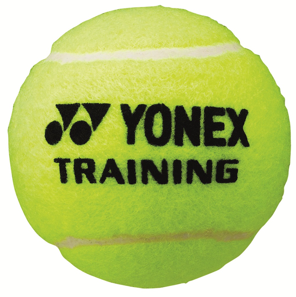 YONEX TRAINING TENNIS BALLS - 60 BALLS BUCKET