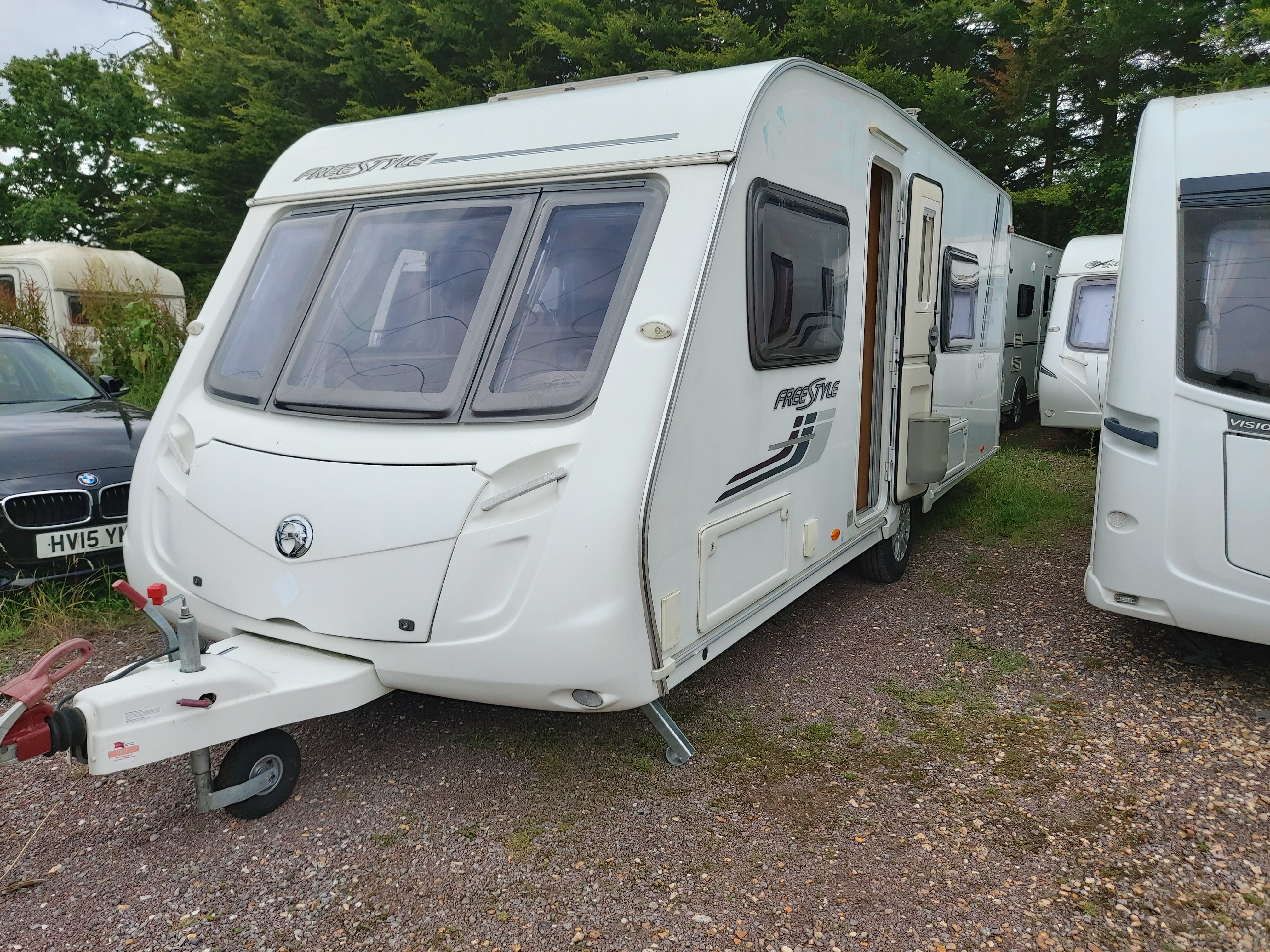 2011 Swift Freestyle 550 Fixed Bed End Washroom Caravan