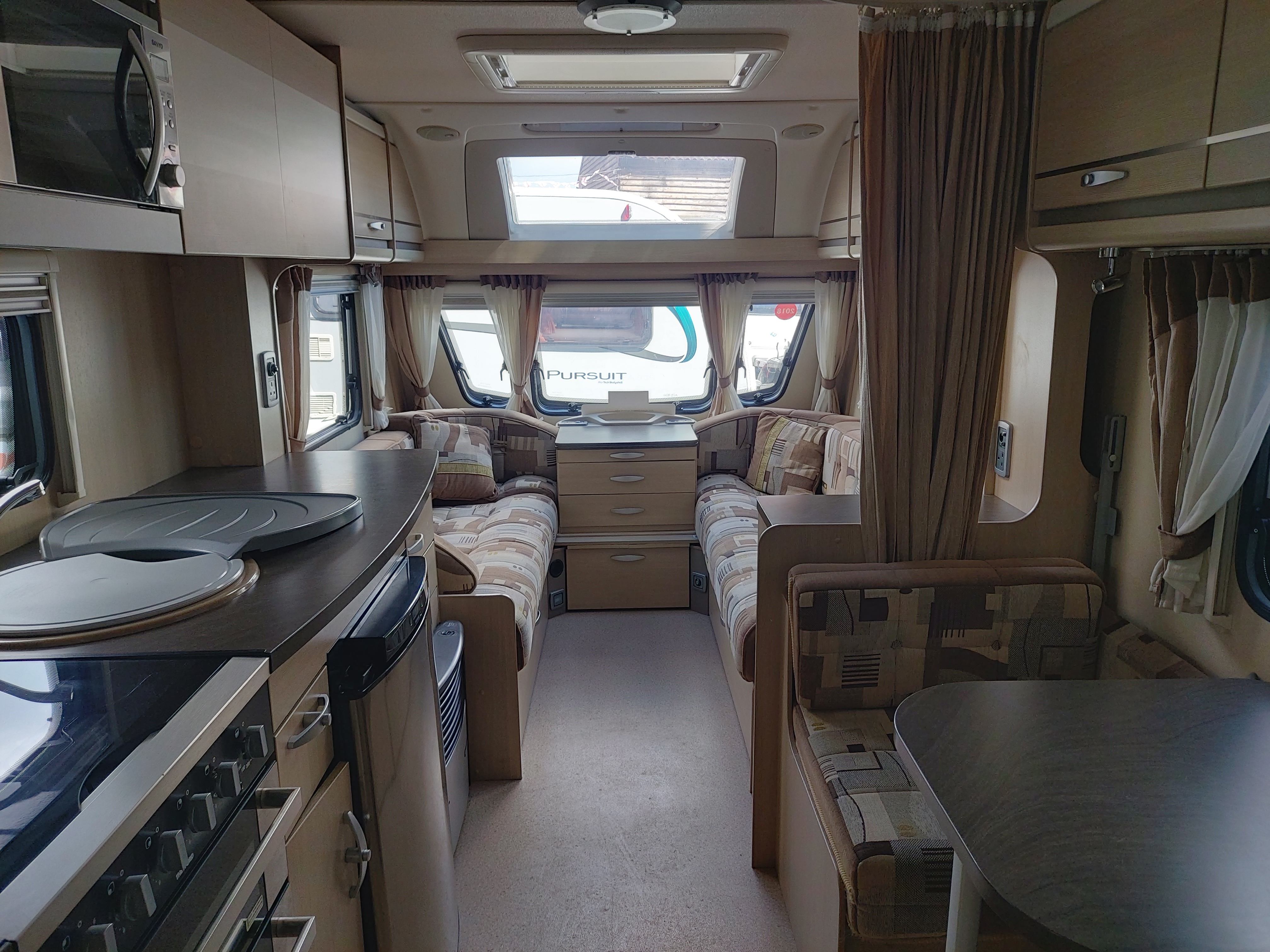 2012 Sterling Eccles Sport Lux 524 4 Berth Side Dinette Caravan Motor Mover