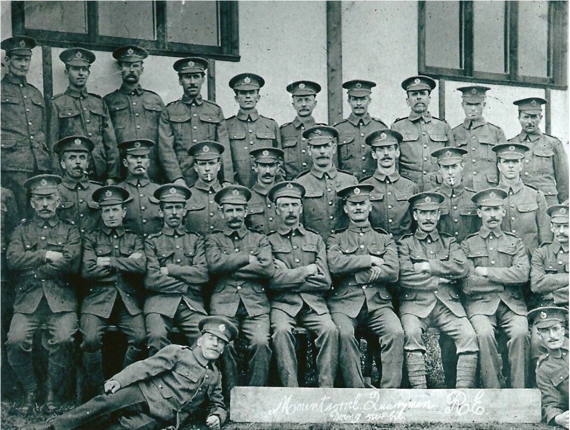 Mountsorrel Quarrymen in France 1917 Mountsorrel Archive - Noel WakelingJPG