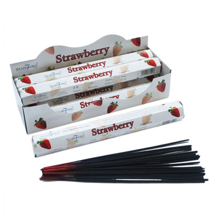 Strawberry Premium Incense Sticks - Approx 20