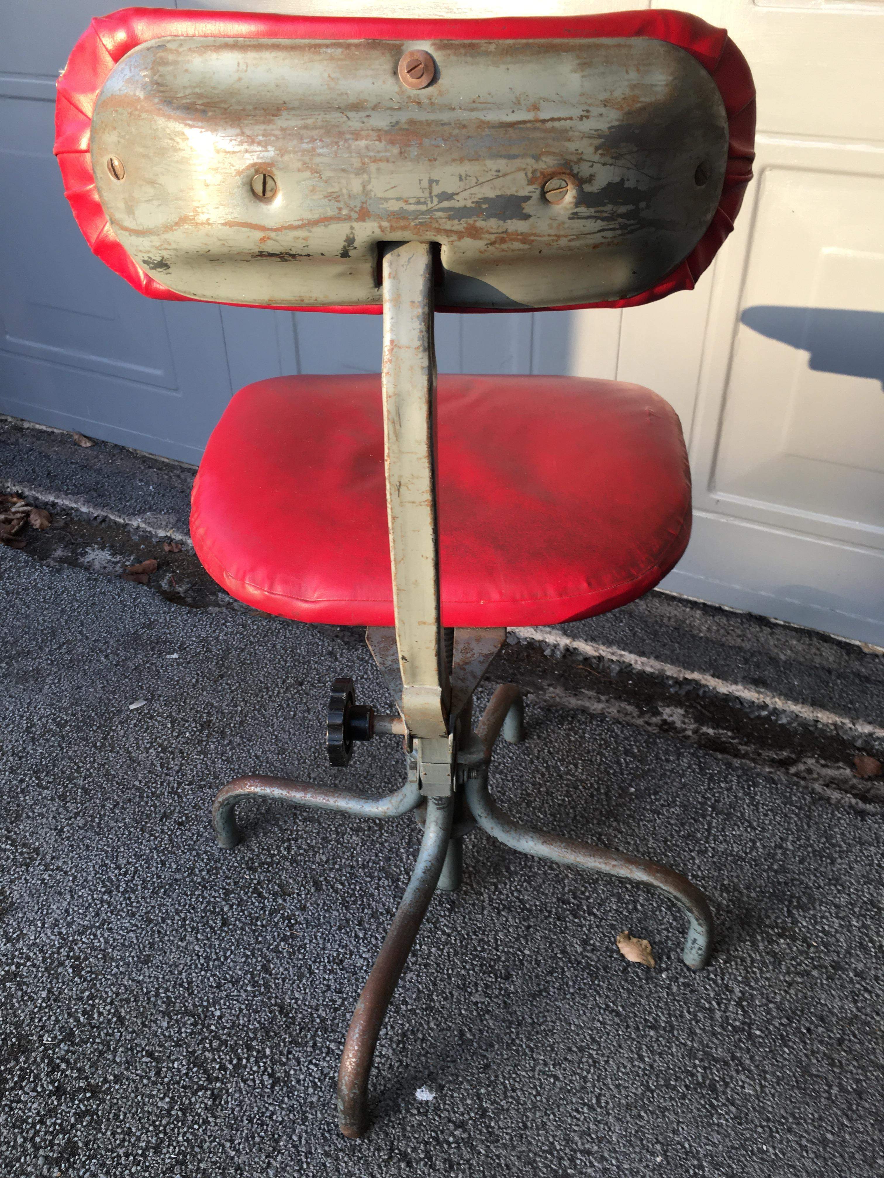 Industrial Machinist Chair c1930's