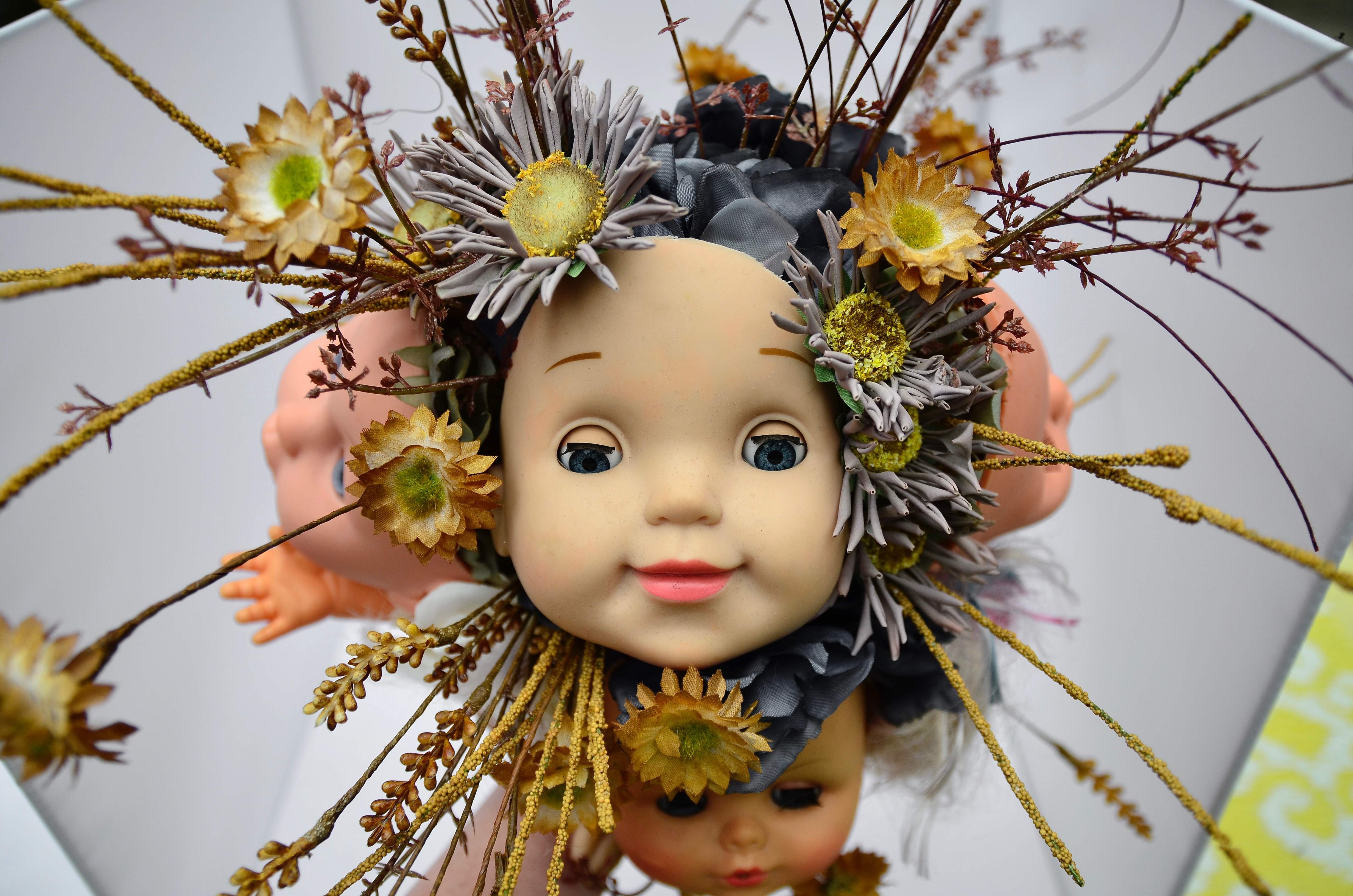 Creepy Doll Bouquet