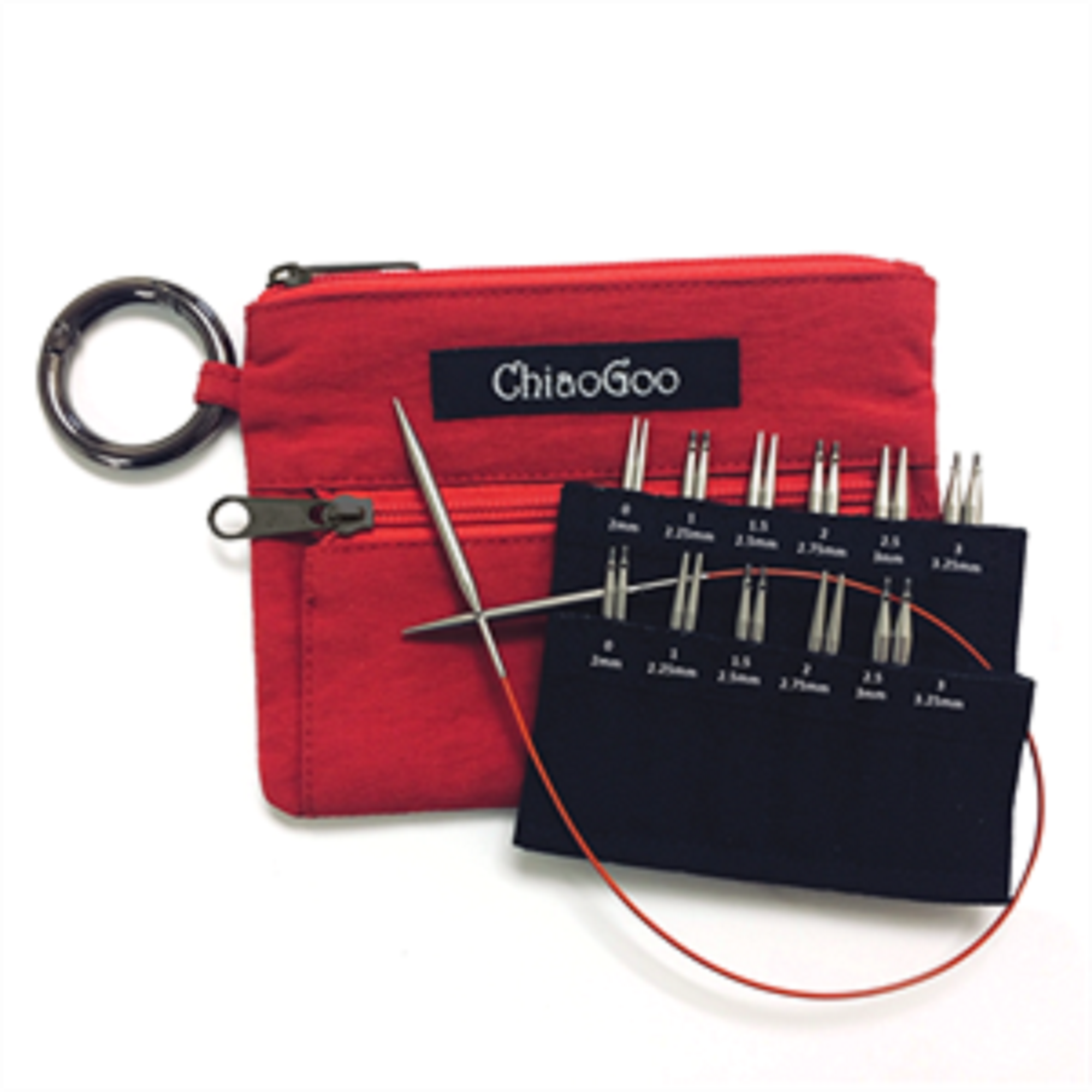 ChiaoGoo Twist Shortie Interchangeable Knitting Needle Set
