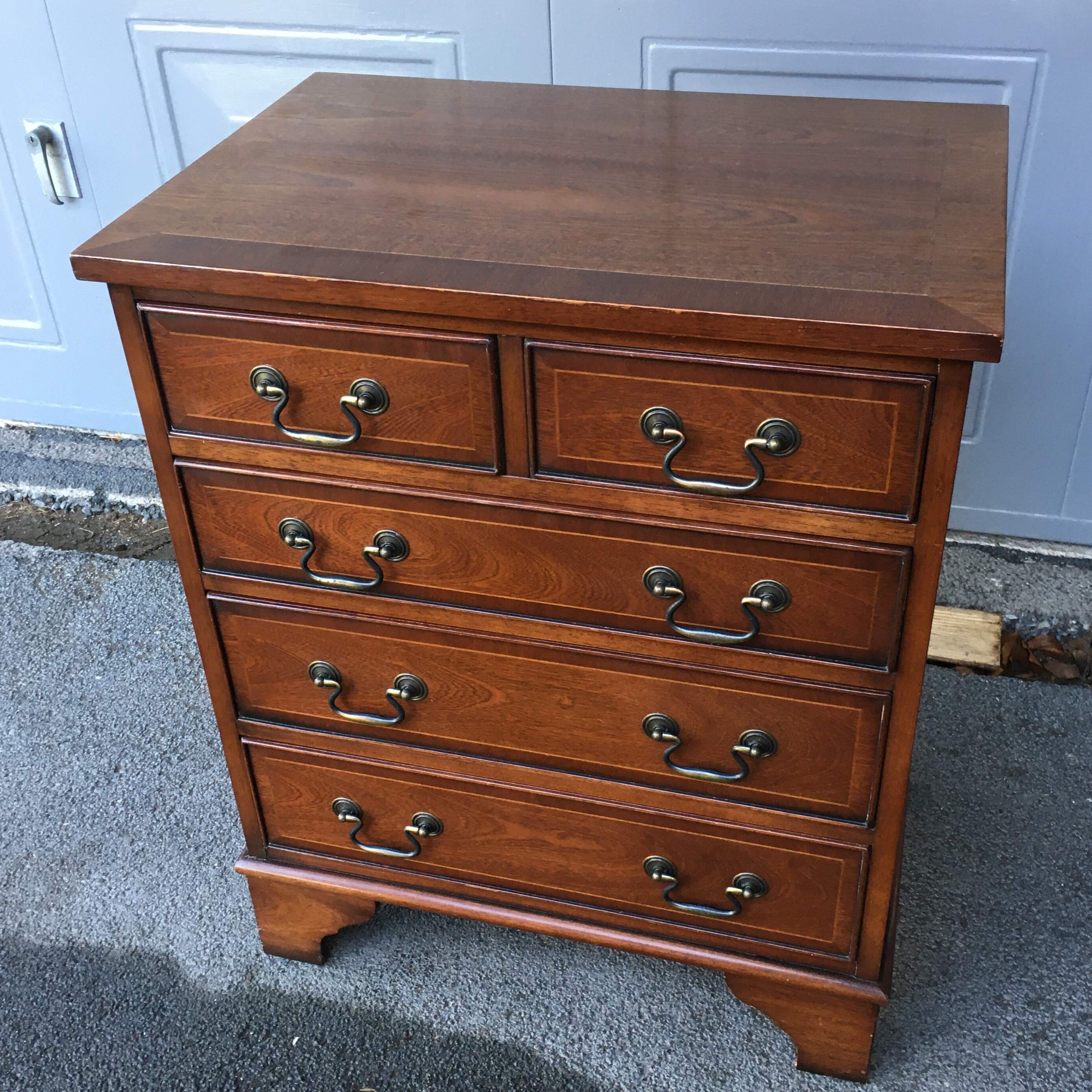 Small Mahogany Chest of Drawers 24" wide
