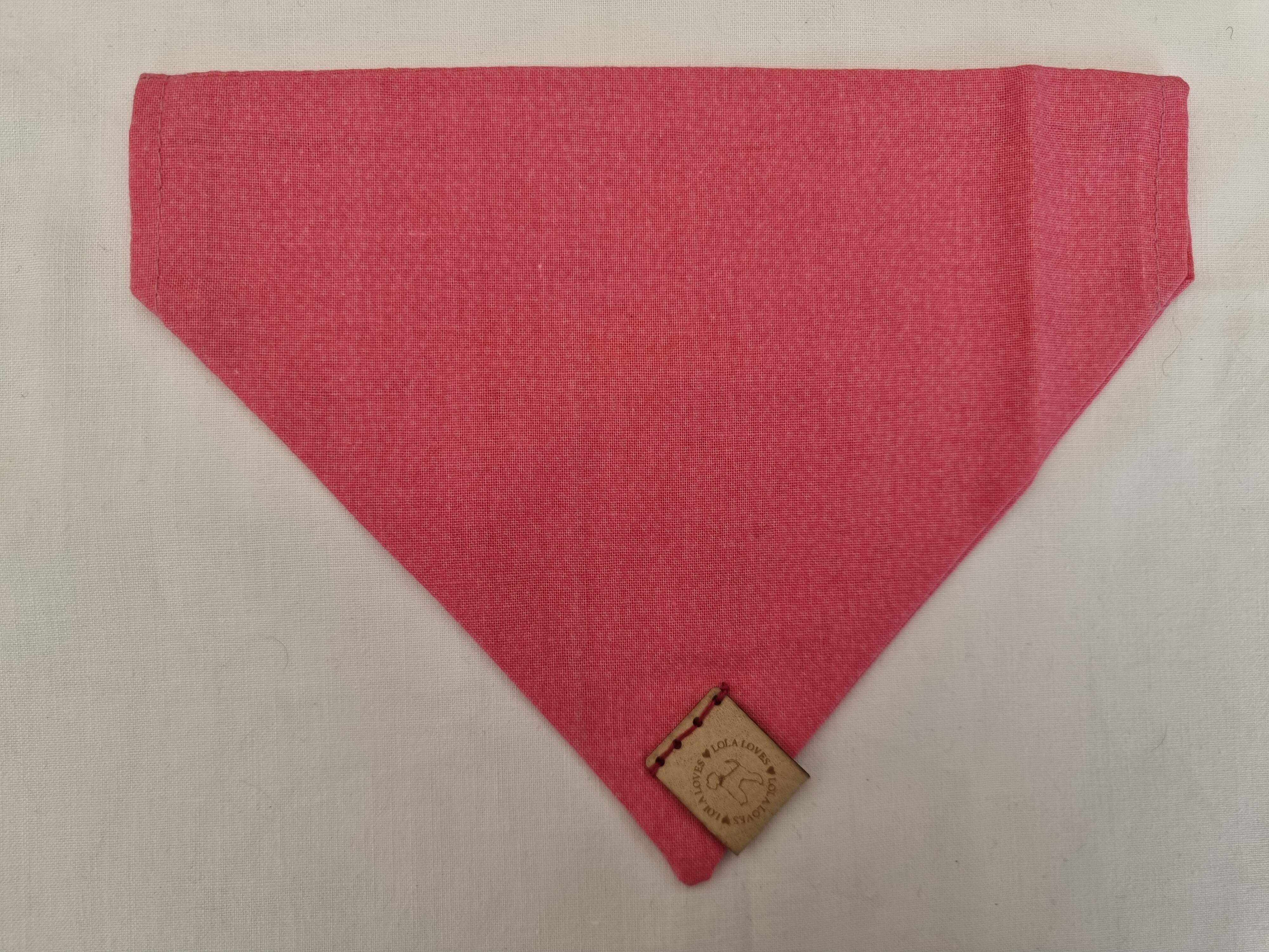 Dark Pink Collar Bandana