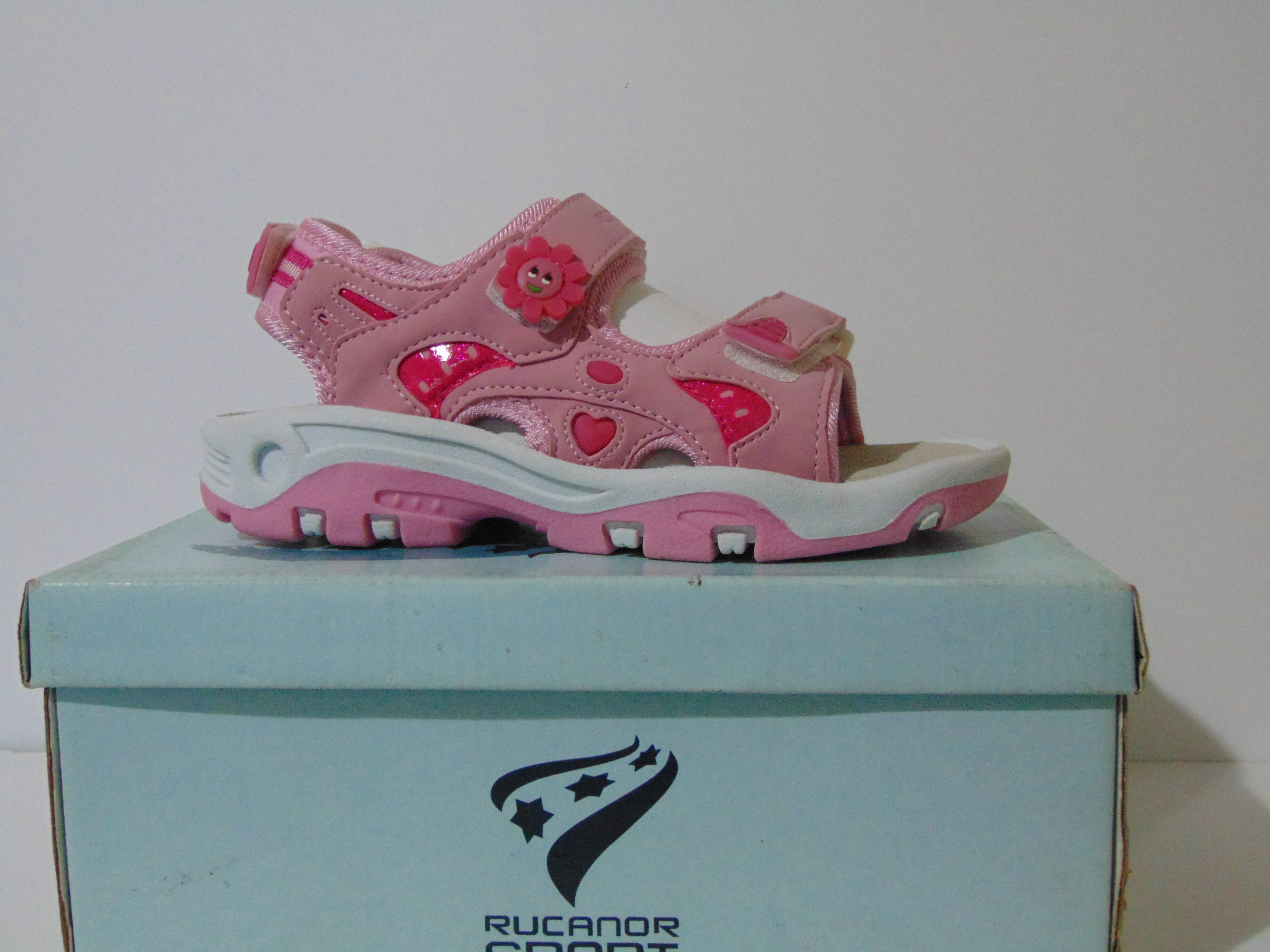 Rucanor Girls Summer Sandals Outdoor Footwear Light pink Colour  22062-01