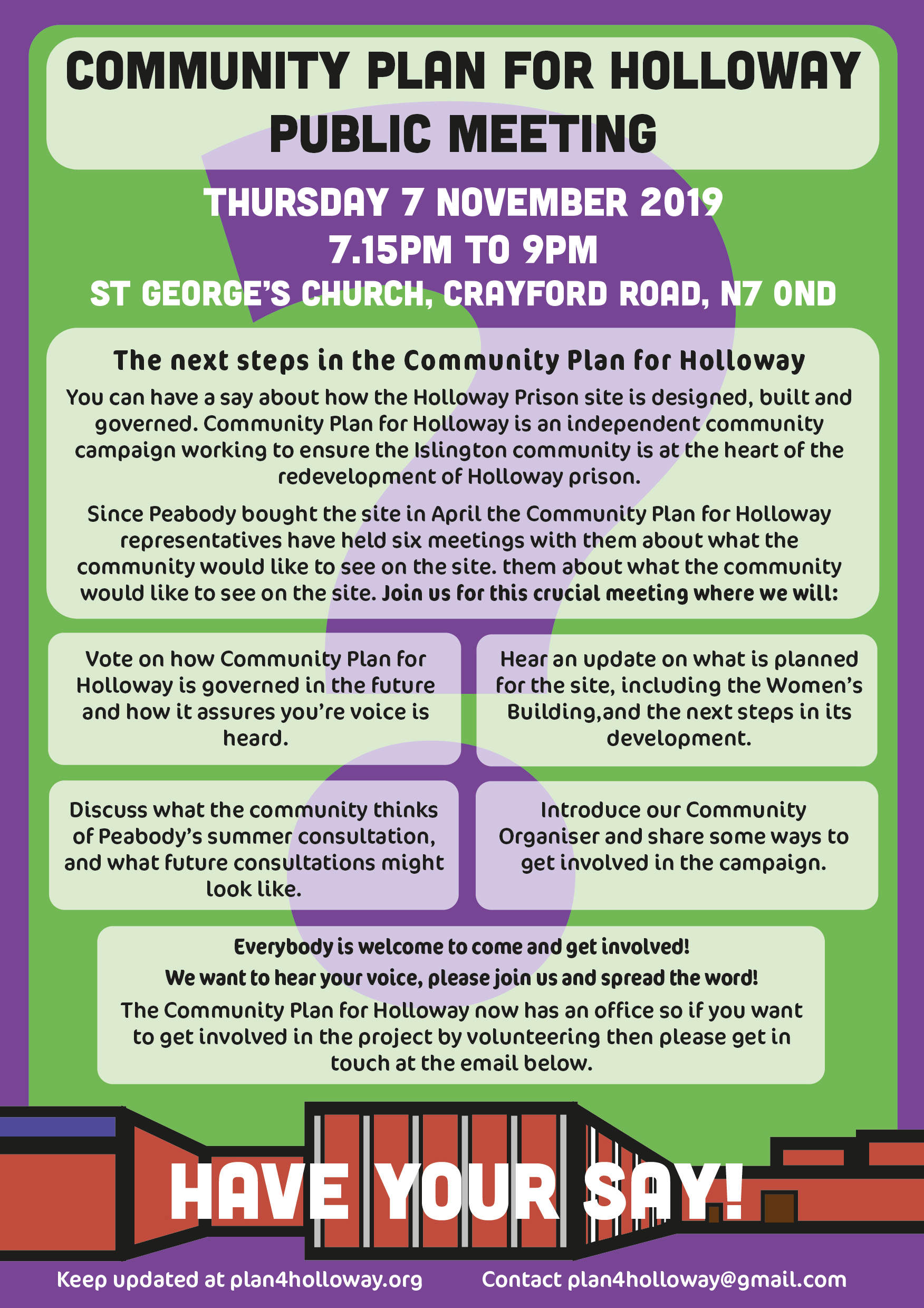 Community Plan for Holloway