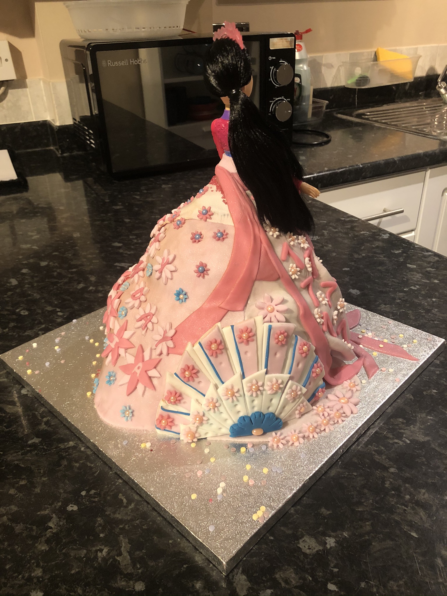 Mulan Inspired Princess Series Cake (Expedited)