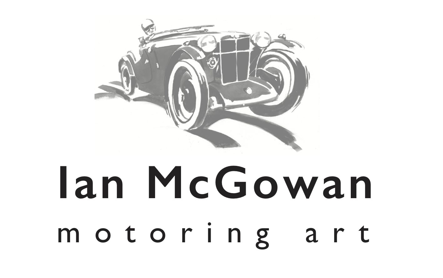 Ian McGowan motoring art