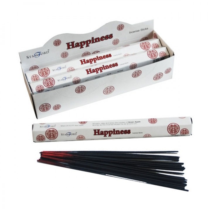 Happiness Premium Incense Sticks - Approx 20