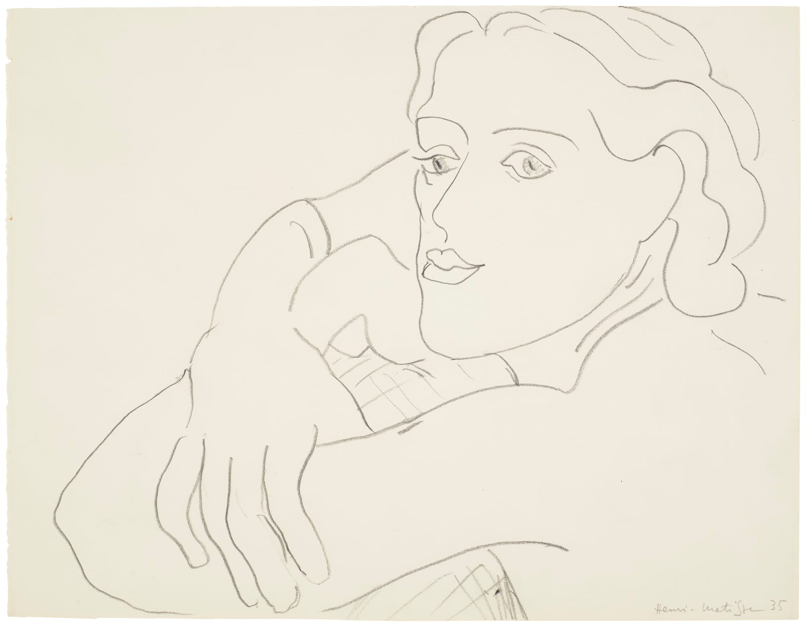 Henri Matisse - Femme Accoudee (Lydia)