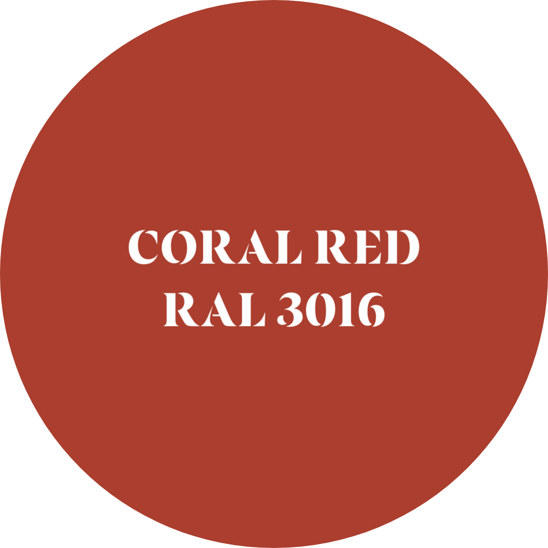 Red Ral3016 Industrial Polyurethane Floor Paint