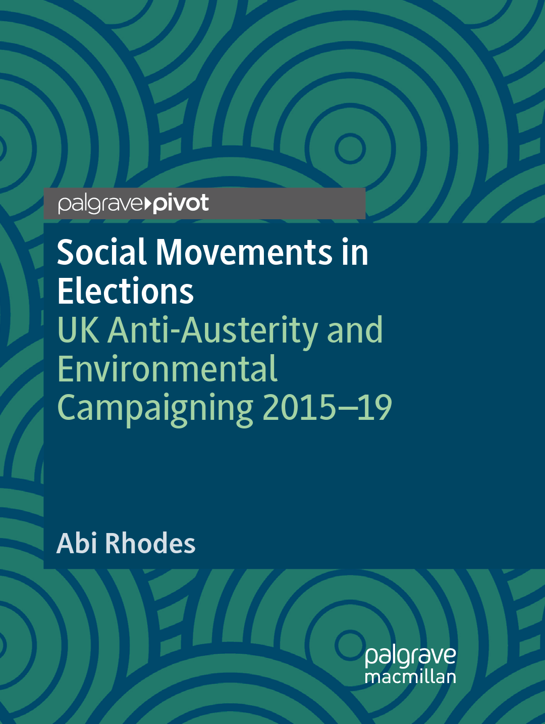 The front cover of Social Movements in Elections