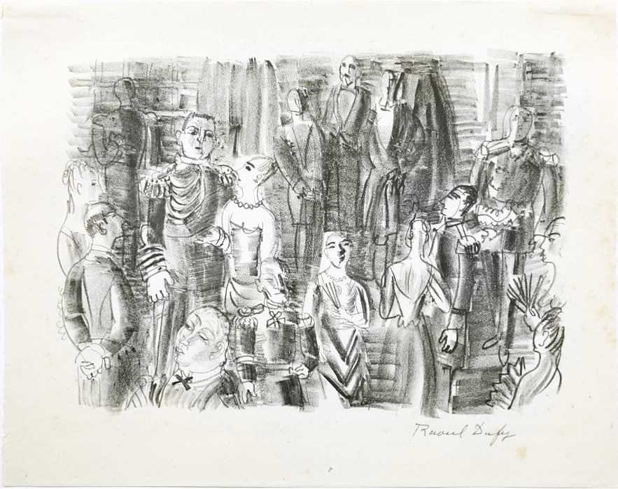 Raoul Dufy - Le Bal chez L’ Amiral