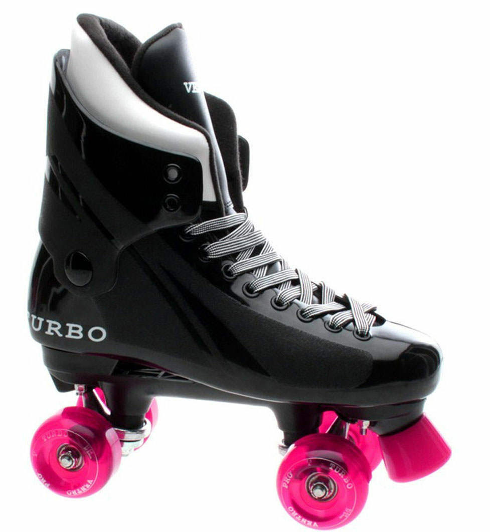 Ventro Pro Turbo Quad Roller Skate Colour: Black/Pink