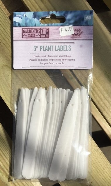 50 Plant Labels