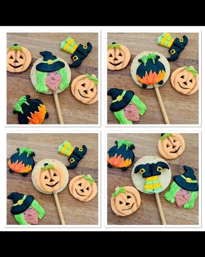 Halloween cookie Lollies