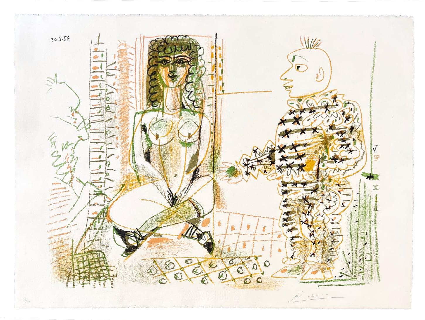 Pablo Picasso - Le Peintre et son Modèle