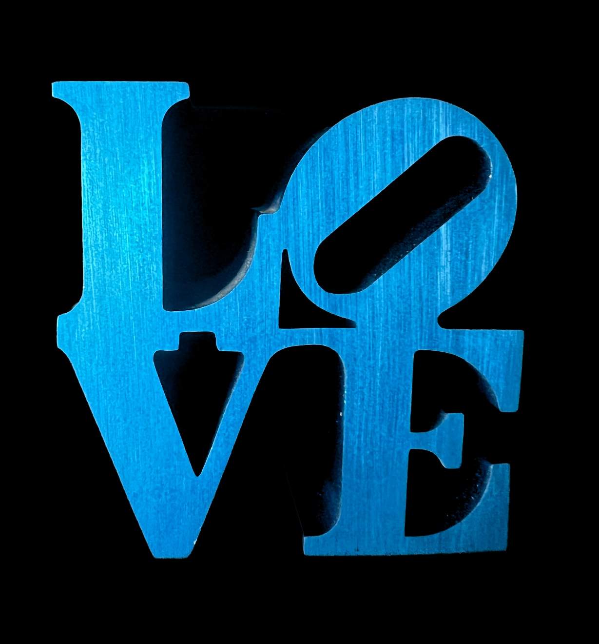 Robert Indiana - Love (Blue)