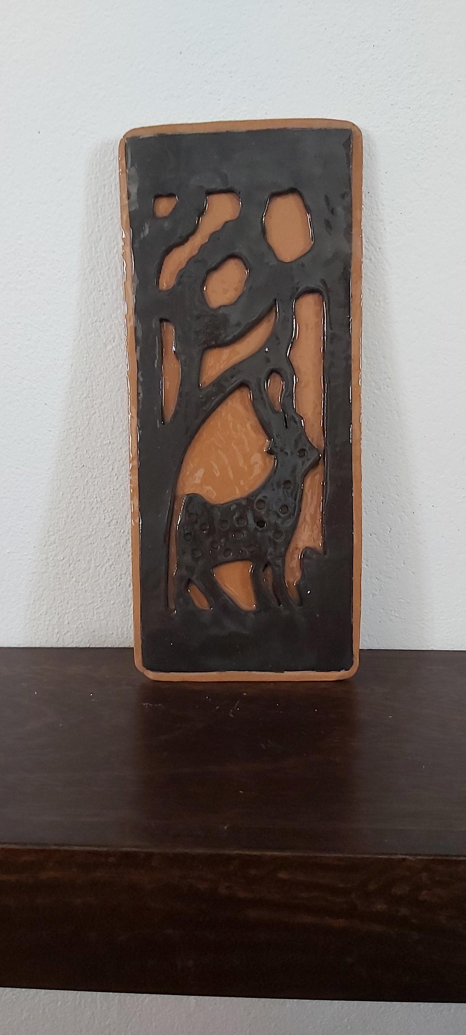 Stag wall plaque