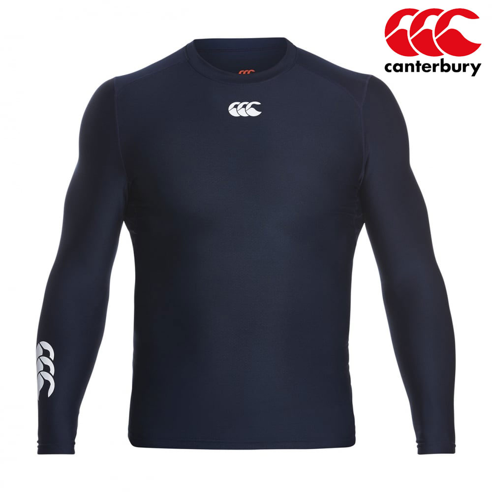CANTERBURY BASELAYER Rugby-Football - COLD Black 989- LONG SLEEVE Reduce Price £19.99
