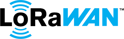 The logo for LoRaWAN an Internet of Things technology using low power radiowaves to transmit data.