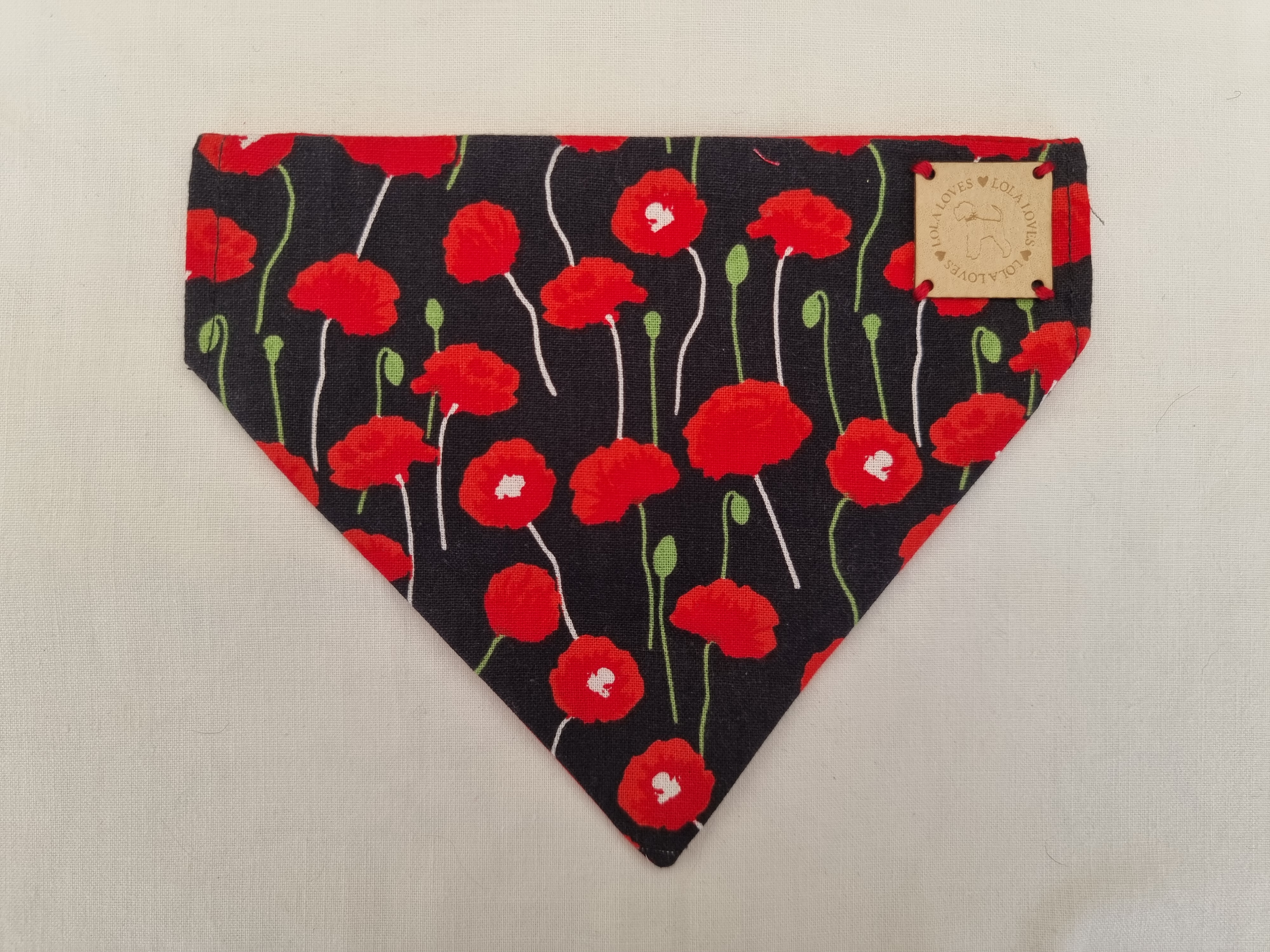 Poppy Collar Bandana - Small Size Only