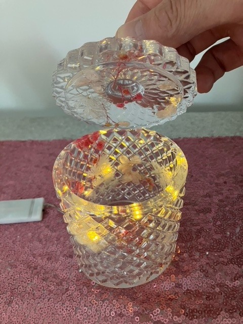 Resin Jar with LED lights