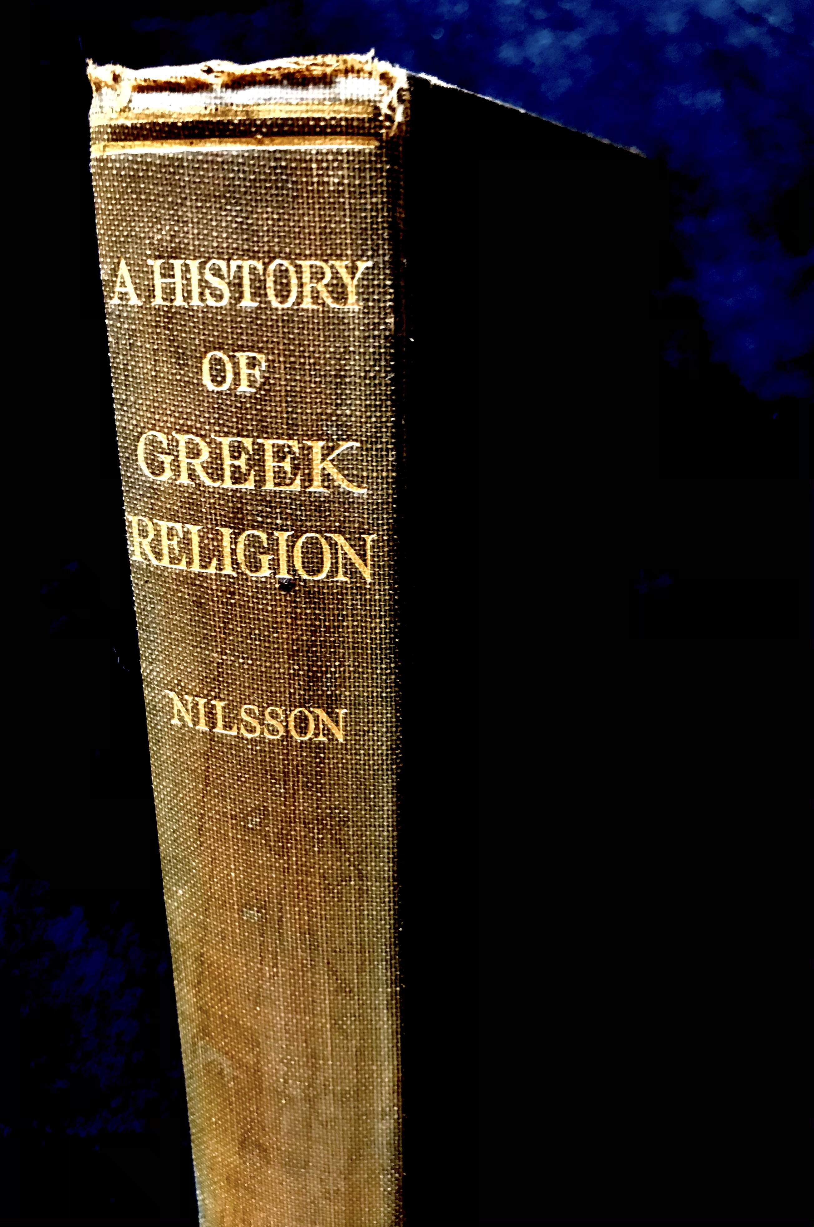 A History of Greek Religion by Martin P. Nilsson