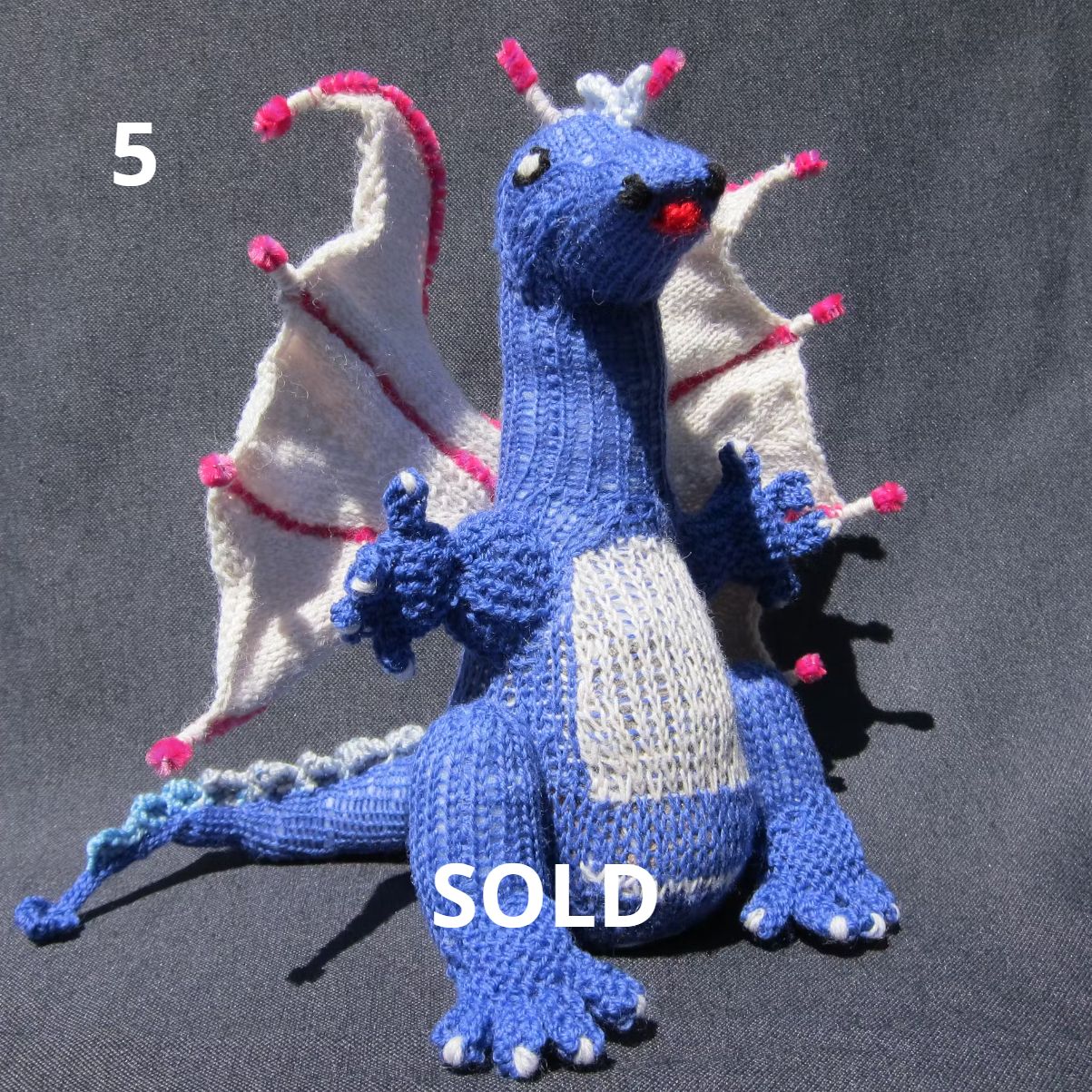 Knitted Magic Dragon