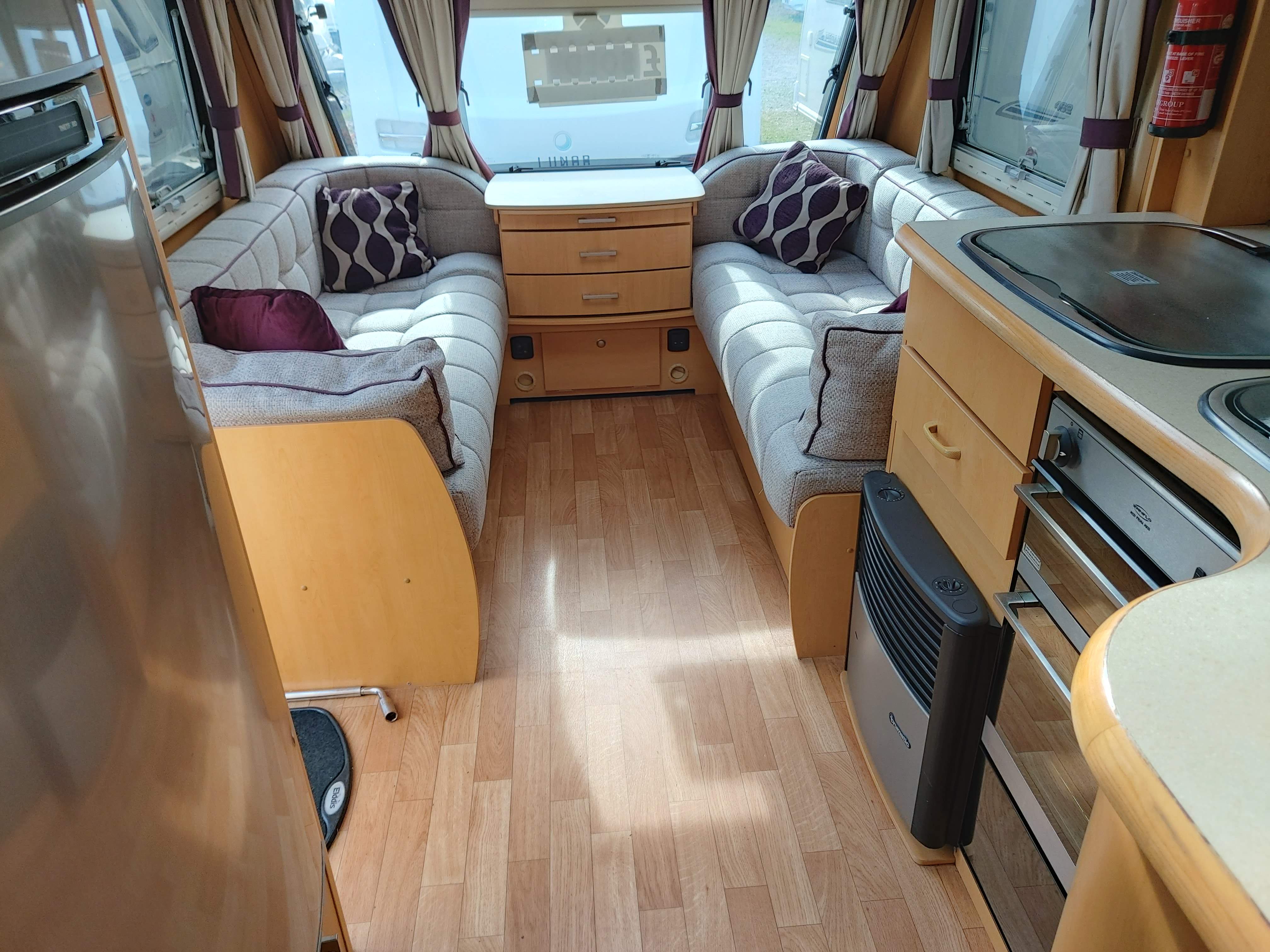 NOW SOLD 2010 Elddis Crusader Super Sirocco Twin Axle Fixed Bed Quad Mover Caravan