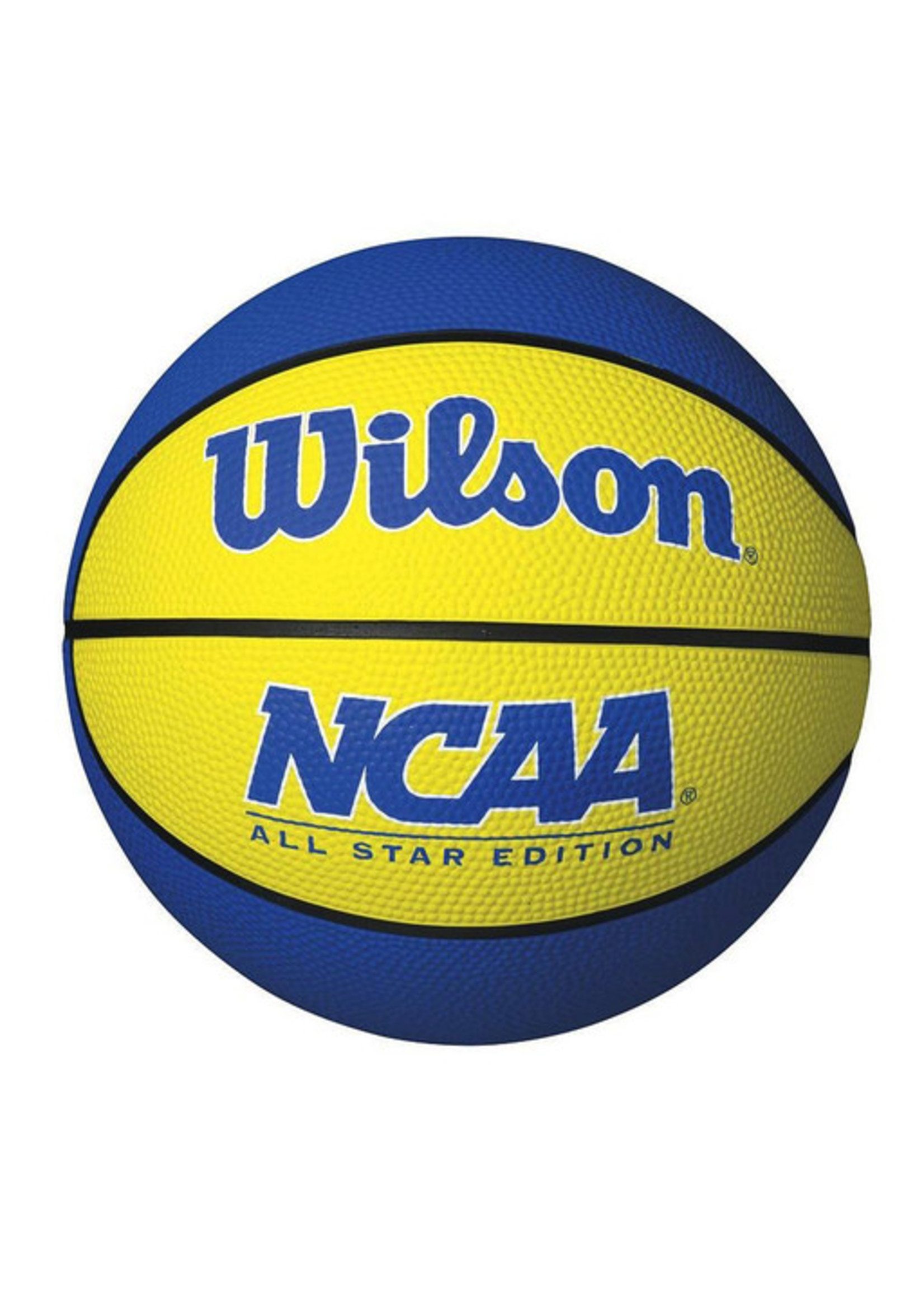 Wilson NCAA Mini Basketball blue/yellow