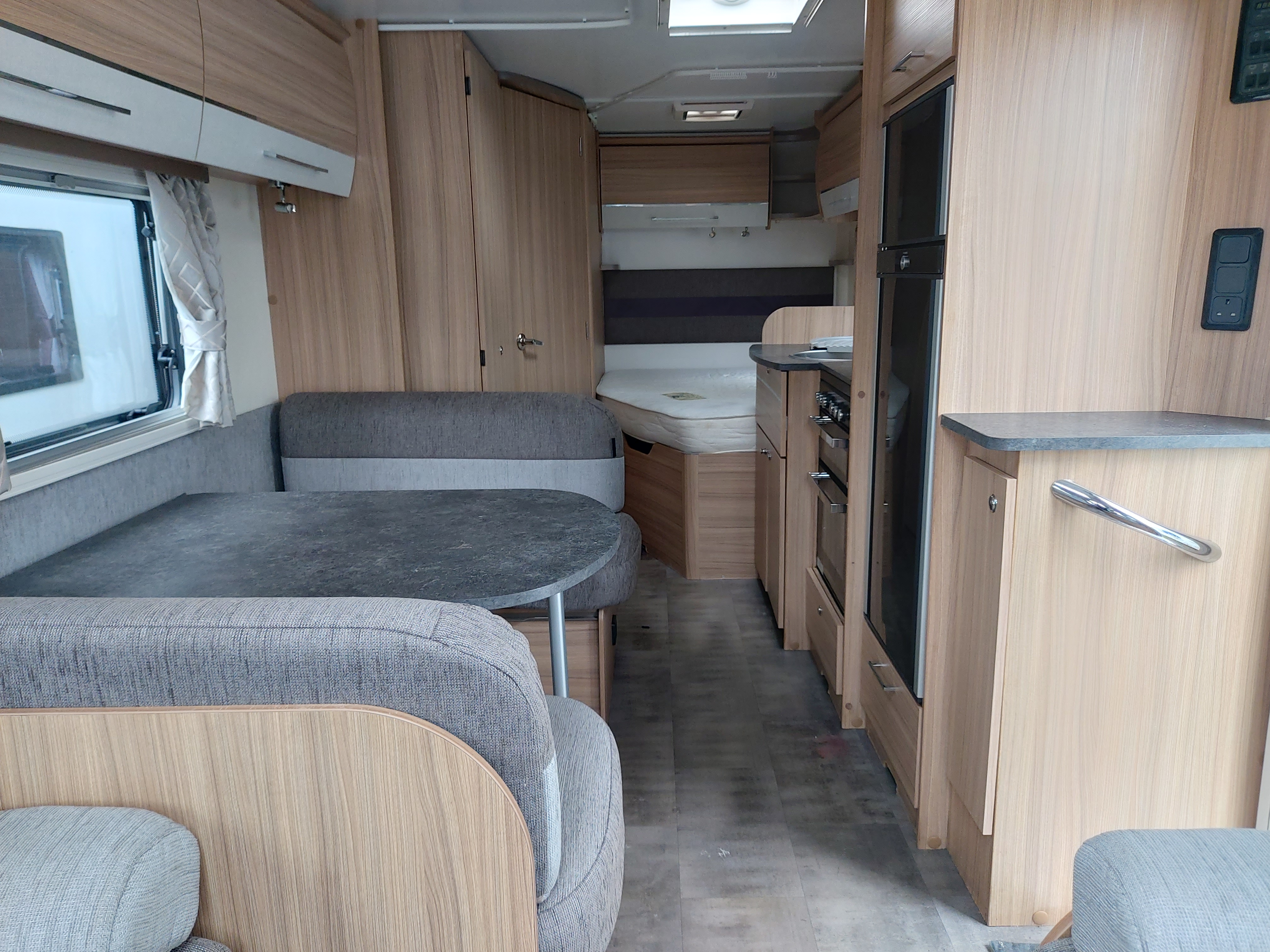 2021 Bailey Pegasus Grande SE Turin 6 Berth Fixed Bed Twin Axle Caravan, Solar