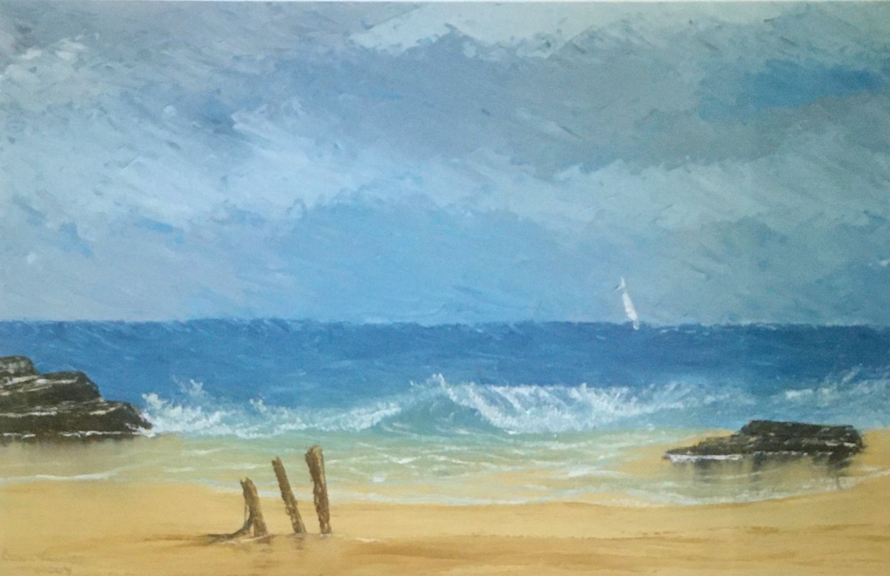 Oil on canvas board
18" x 12" (2007)