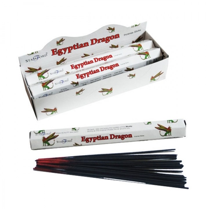 Egyptian Dragon Premium Incense Sticks - Approx 20