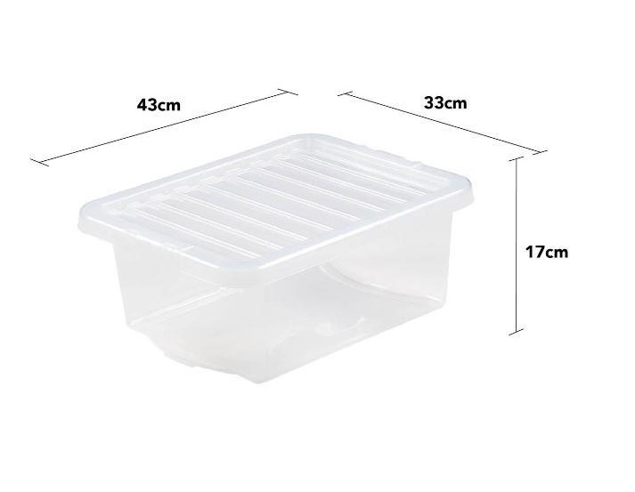 Wham Crystal 16L Box And Lid