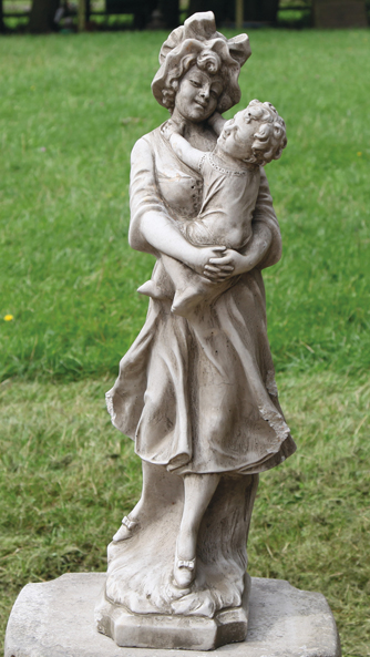 Mother & Baby garden statue