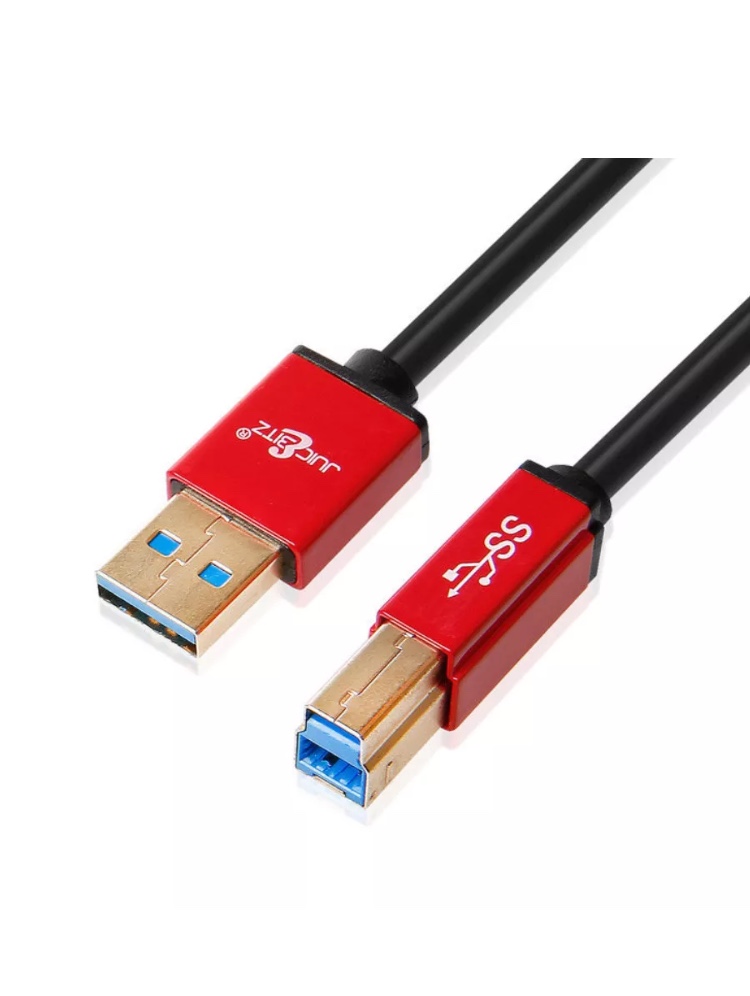 Premium USB 3.0 Shielded USB Type A to USB Type B Male Cable Lead 5mtr