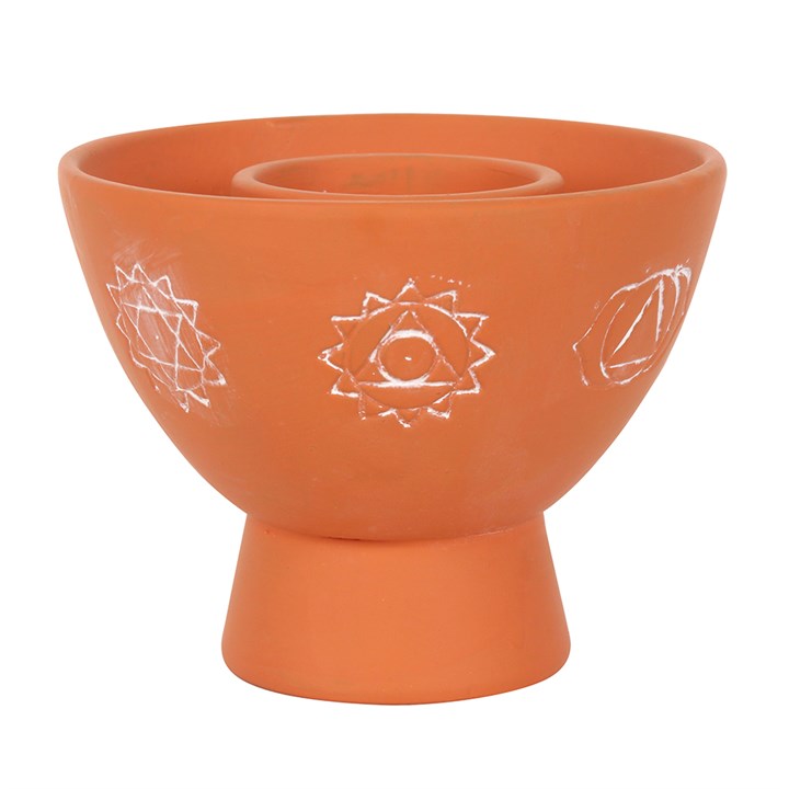 Smudge Bowl - chakra terracotta
