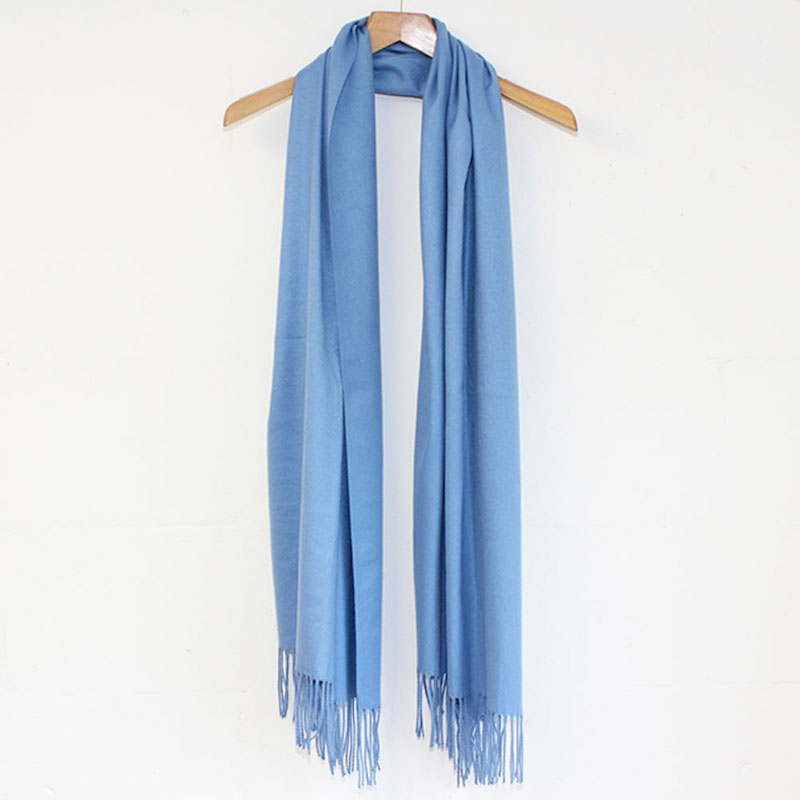 Pashmina Scarf in French Blue